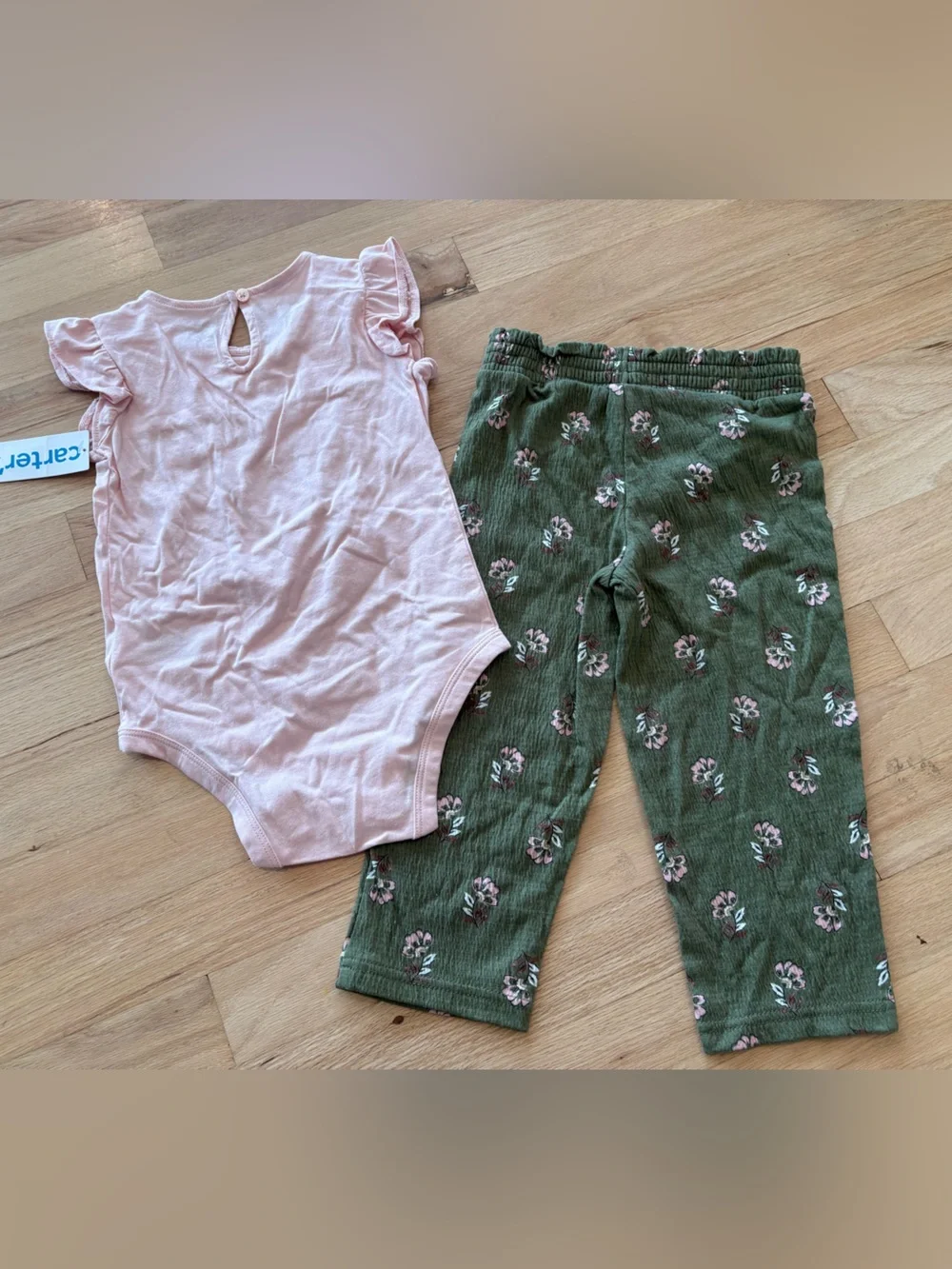 Carter's Floral Toddler Outfit